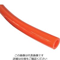 千代田通商 チヨダ TEタッチチューブ 4mm/100m 赤 TE-4X2.5-100 R 1巻 491-8436（直送品）