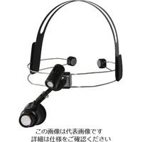 京葉光器 リーフ ワイヤーヘッドライト付アイルーペ WHE-100LED 1個 355-9751（直送品）