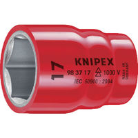 KNIPEX 絶縁ソケット 3/8X14mm 9837-14 1個 447-0061（直送品）