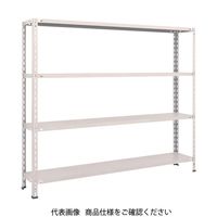 トラスコ中山 TRUSCO 軽量棚 中棚ボルトレス型1800X300X1500 4段 ネオグレー L56V-14 NG 1台(1個)（直送品）