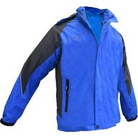 LandField ヒートジャケット Lサイズ ブルー LF-HJ010-L-BL 1着（直送品）