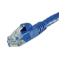 Cinch Connectors Cat6ケーブル， 7.62m， 青 / オス RJ45 です， UTP（直送品）