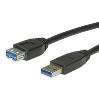 SECOMP Roline USB延長ケーブル 0.8m 11.02.8977-50 1個（直送品）
