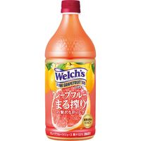 アサヒ飲料 業務用　Welch’sピンクグレープフルーツ100PET 57962 1ケース　800g×8本　常温（直送品）