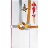 スズキ紙工 金封 お祝 金銀10本　短冊入 ス-0561 20枚（直送品）