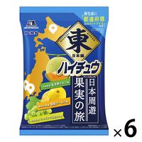 日本周遊ハイチュウアソート＜東日本編＞ 6袋 森永製菓 キャンディ ソフトキャンディ