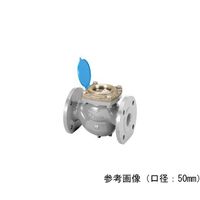 アズビル金門 乾式デジタル表示（タテ型ウォルトマン型）水道メーター（10KF接続） NFDT-10K-50A 1個 64-4014-78（直送品）