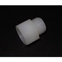 アズワン PVDF RオスネジーRcメスネジ 同径アダプター R1/2オスーRc1/2メス 64-5267-96 1個（直送品）