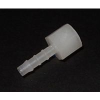 アズワン PVDF Rc1/8メスネジ付きバーブアダプター 5mm 64-5266-54 1個（直送品）