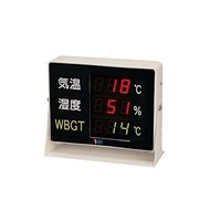 日本セック WBGT熱中症対策 LED表示機 WBGT-IM01 1個 64-8812-29（直送品）