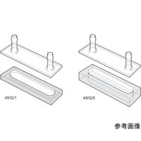 組立式短光路フロー石英セル 光路長:0.01mm 0.003mL 49/Q/0.01 64-8936-21（直送品）