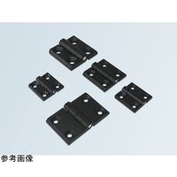 アズワン フラットヒンジ ブラック 穴付 1個 64-9052-22（直送品）