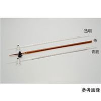 宮原計量器製作所 透明ビュレット ガラス活栓 10mL JIS クラスA bt10-10j 1個 64-9088-46（直送品）