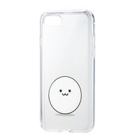 iPhone SE 第3・2世代 用 ケース カバー ハイブリッド ホワイトフェイス PM-A22STSGSR エレコム 1個（直送品）