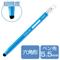 タッチペン スタイラスペン 超感度タイプ ペン先交換可 ストラップホール付 P-TPENCE エレコム