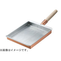 田辺金具 銅玉子焼関西型 15cm 2089068 1個（直送品）