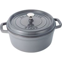 ZWILLING J.A.HENCKELS ストウブ ( STAUB ) ピコ ココット ラウンド グレー 24cm 鍋（直送品）