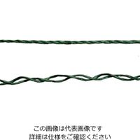 松浦工業 PPよりロープ(2本より溶着無) 約3ミリX100M 赤 4984834459615 1セット(8個)（直送品）