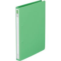 リヒトラブ リングファイルＢ５　黄緑 F-862-5 10冊（直送品）