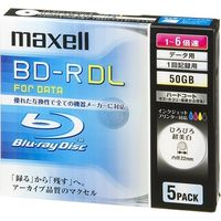 マクセル ブルーレイディスクBL-RDL5枚BR50PWPC.5S BR50PWPC5S 1パック（直送品）