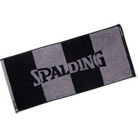 SPALDING（スポルディング） ジャカードタオル ボーダー ブラック SAT211070 2枚（直送品）