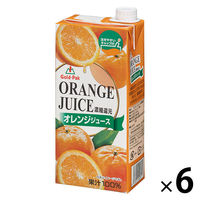 ゴールドパック 業務用100%オレンジジュース 1L 1箱（6本入）（わけあり品）