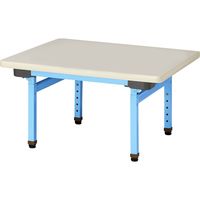 【軒先渡し】ニシキ工業 昇降式園児用テーブル 高さ380～500mm アイボリー EUC-B IV
