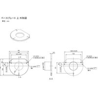 デンソー（DENSO） ベースプレート上（COBOTTA用） 410365-6190 1個（直送品）