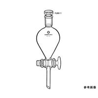 桐山製作所 分液ロート (ヘルツ型) FU80-1-2 1個 64-1067-50（直送品）