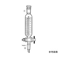 桐山製作所 フッ素樹脂栓接続型円筒滴下ロート（目盛付） TFU82-2