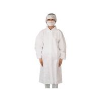 東京メディカル 不織布白衣 Lサイズ FG-300 1ケース(50枚) 64-0696-36（直送品）