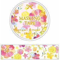 クローズ・ピン ナミ マスキングテープ 15mm×5ｍ MT14848 5個（直送品）