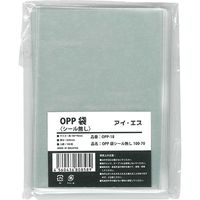 アイ・エス OPP袋　シールなし　W70×H100mm　100枚入り OPP-18 3パック（直送品）