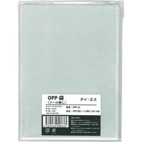 アイ・エス OPP袋　シールなし　W160×H225mm　A5サイズ 100枚入り OPP-23 1セット（2パック）