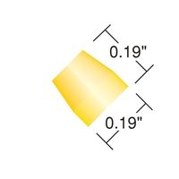 IDEX フランジレスフェラル Yellow ETFE(10pk) P-300X 1セット(10個) 64-3955-70（直送品）