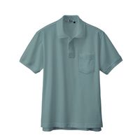 ジーベック（XEBEC） 半袖ポロシャツー20-グレー 6170