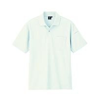 ジーベック（XEBEC） カノコ半袖ポロシャツー32-シロ 6020