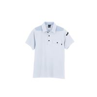 ジーベック（XEBEC） 半袖ポロシャツー20-グレー 6050