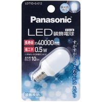 パナソニック LED装飾電球 T形タイプ 昼光色LDT1DGE12 4902704778826 1個×20点セット（直送品）