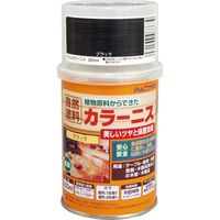 アトムサポート アトムハウスペイント アトムカラーニス 250ml ブラック 9050856 1個（直送品）