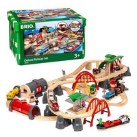 BRIO（ブリオ） レール＆ロードデラックスセット レールセット おもちゃ 33052 1セット