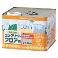 エスコ 7kg 油性・コンクリート床塗料(ライトグレー) EA942EH-36 1缶（直送品）