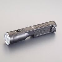 エスコ [充電式] フラッシュライト/LED(黒) EA758SG-63 1個（直送品）