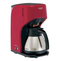 エスコ AC100V/650W(675ml) コーヒーメーカー(レッド) EA763AQ-52A 1台（直送品）