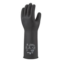 ショーワグローブ 耐薬品手袋 No.890 フッ素ゴム製化学防護手袋 XLサイズ 1双 NO890-XL 1セット(10双)（直送品）