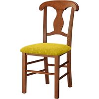 【アウトレット】オリバー 木製椅子 クラシックチェア布張り S・CW-287・BR_BF