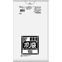 日本サニパック N98 Nシリーズ90L薄口 透明 4902393243704 1セット（10枚入）
