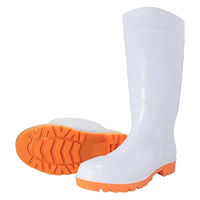 富士手袋工業　耐油安全長靴　セフメイトセイバー(鉄製先芯)　白　8893