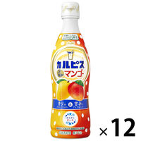 カルピス こだわりのマンゴー（希釈用）プラスチックボトル 470ml 1箱（12本入）