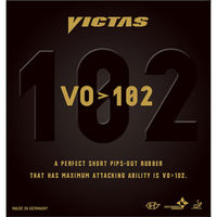 VICTAS(ヴィクタス)　VO＞102　2　レッド　1個　TSP 020222 0040　VICTAS（直送品）